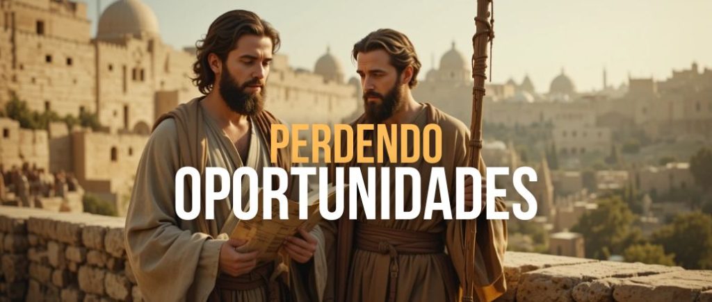 Perdendo oportunidades