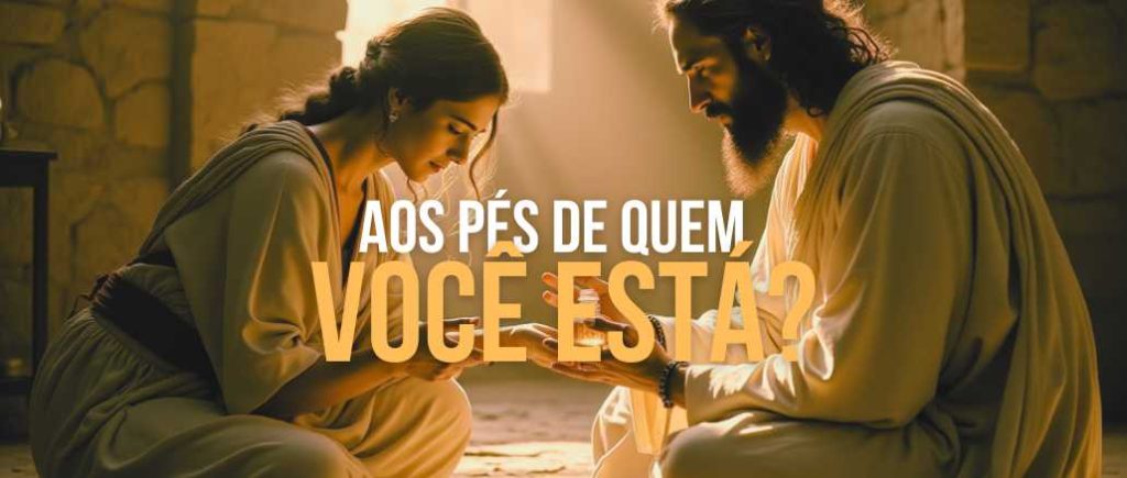 Aos Pés de Quem Você Está?
