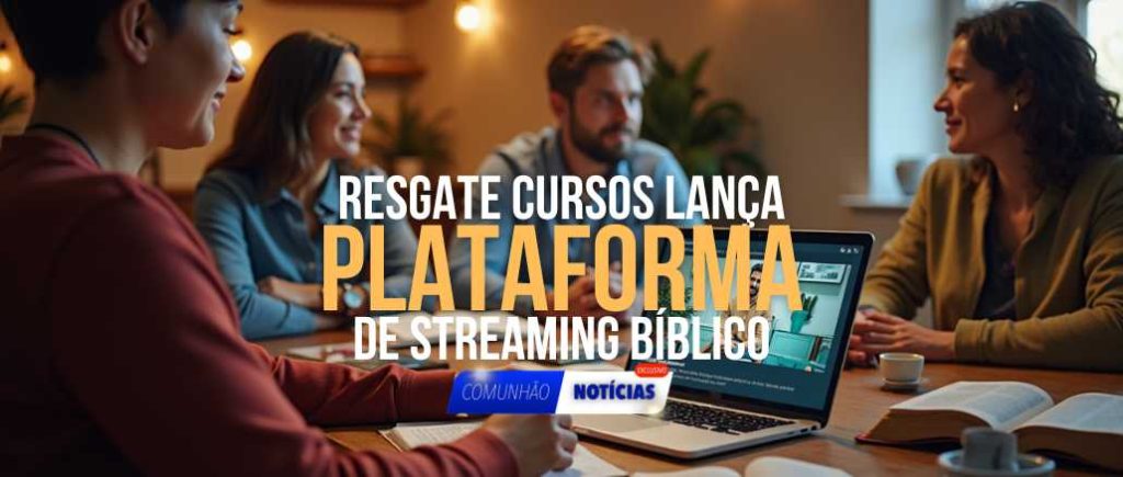 Resgate Cursos Lança Plataforma de Streaming Bíblico