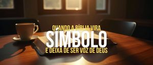Quando a Bíblia Vira Símbolo — e Deixa de Ser Voz de Deus