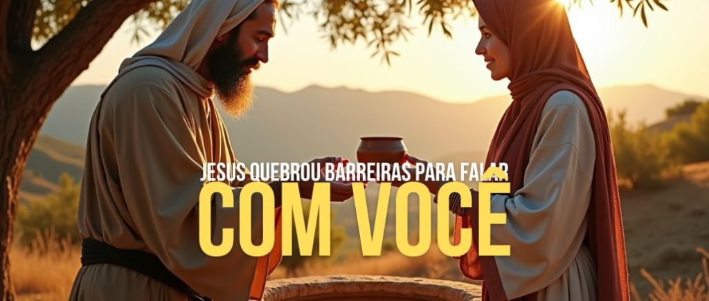 Jesus Quebrou Barreiras para Falar com Você