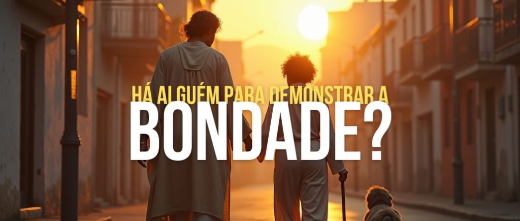 HÁ ALGUÉM PARA DEMONSTRAR A BONDADE?