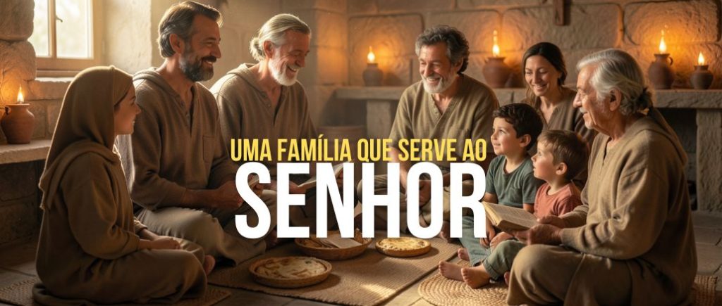Uma família que serve ao Senhor