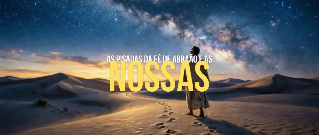 As pisadas da fé de Abraão e as nossas
