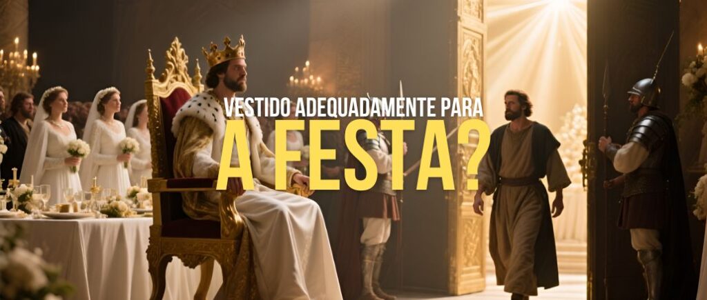 Vestido adequadamente para a Festa?