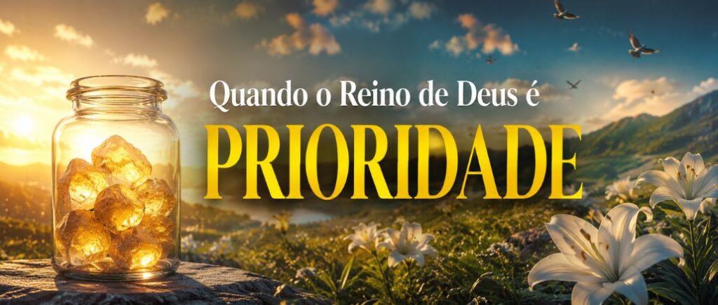 Quando o Reino de Deus é Prioridade