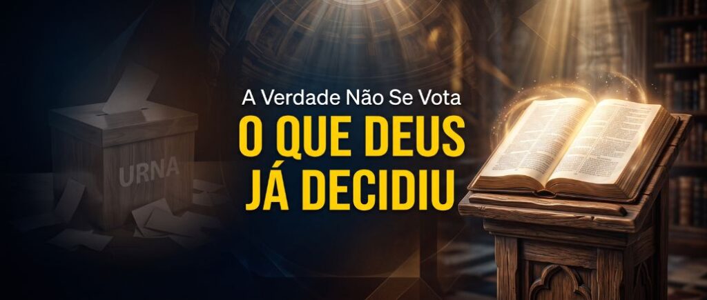 A Verdade Não Se Vota: O Que Deus Já Decidiu