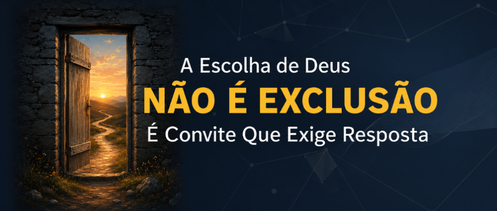 A Escolha de Deus Não É Exclusão — É Convite Que Exige Resposta