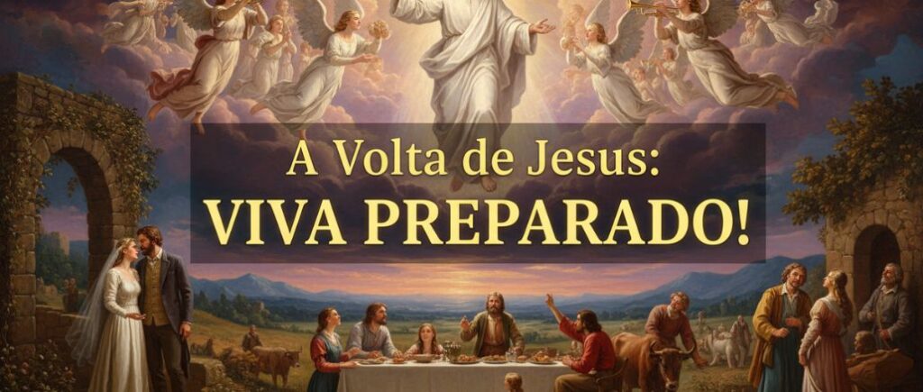A volta de Jesus: viva preparado!