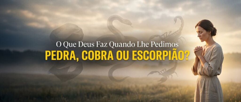 O Que Deus Faz Quando Lhe Pedimos Pedra, Cobra Ou Escorpião?