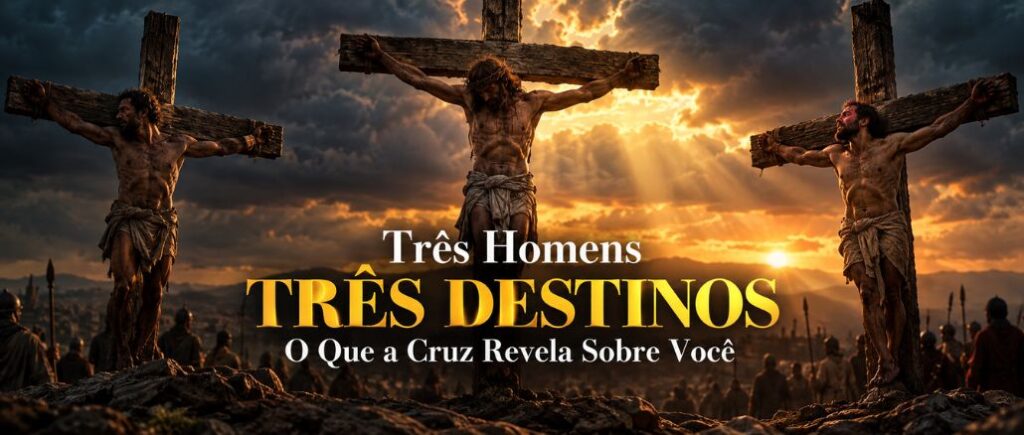 Três Homens, Três Destinos: O Que a Cruz Revela Sobre Você