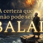 A certeza que não pode ser abalada